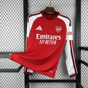 Maillot Arsenal Domicile 2026/2027 Manches Longues — devant