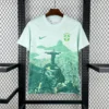 Maillot Brésil Concept Vert Menthe 2025/2026 — devant