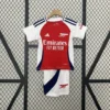 Kit Enfant Arsenal Rouge et Blanc 2024/2025 — devant