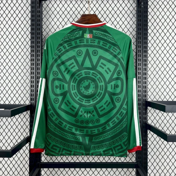 Maillot Mexique Domicile 2026/2027 Manches Longues — dos Maillot Mexique Domicile 2026/2027 Manches Longues — dos