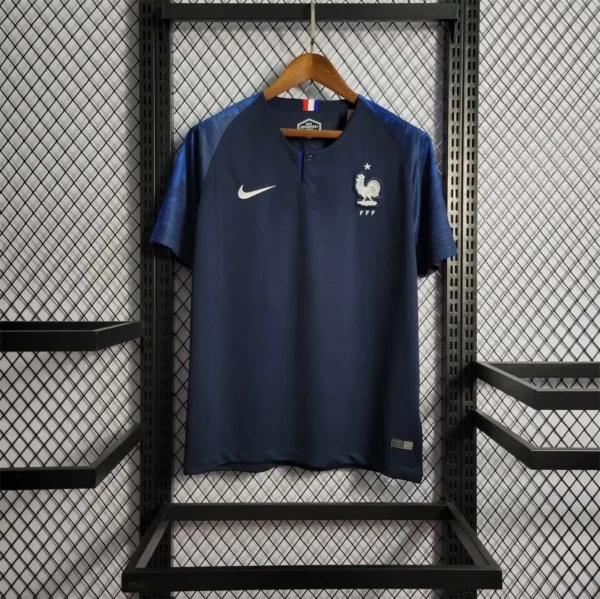Maillot France Domicile 2018/2019 — devant Maillot France Domicile 2018/2019 — devant