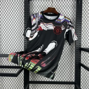 Maillot Manchester United Avant-Match Marbré 2025/2026 — devant Maillot Manchester United Avant-Match Marbré 2025/2026 — devant