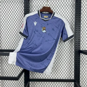 Maillot Real Sociedad Extérieur 2025/2026 — devant Maillot Real Sociedad Extérieur 2025/2026 — devant