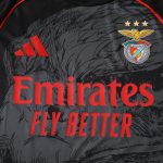 Maillot Benfica Aile d'aigle Noir & Rouge Édition Spéciale 25/26 Homme
