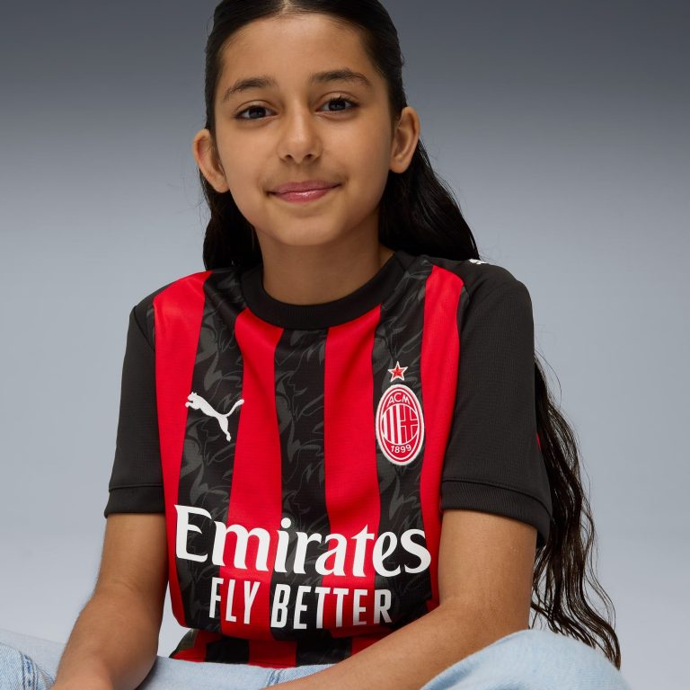 Kit Maillot AC Milan Domicile 25/26 Enfant
