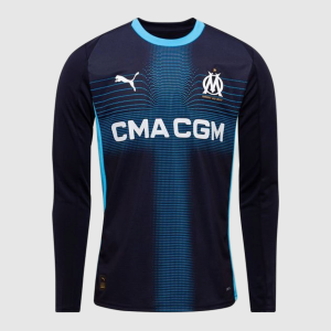 Maillot Olympique Marseille Extérieur 2025/26 — Manches longues