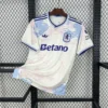 Maillot Aston Villa Extérieur Blanc 2025/2026 — devant