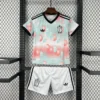 Kit Enfant Belgique Blanc et Menthe 2026/2027 — devant