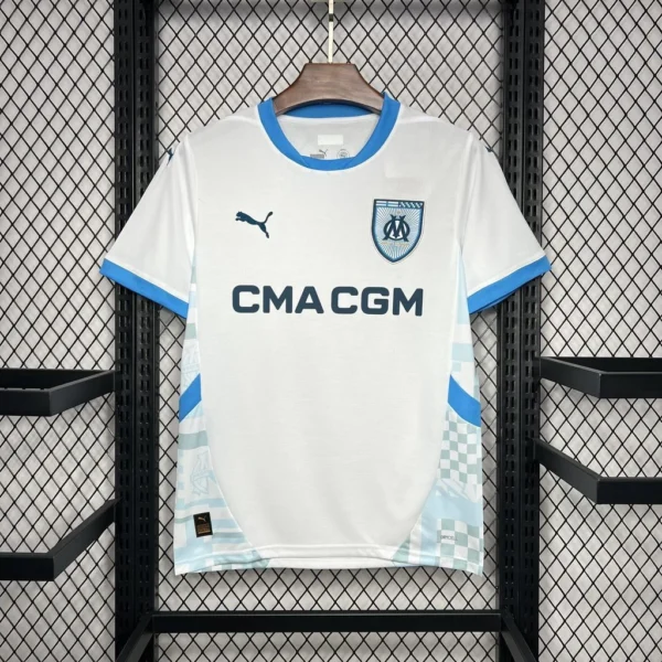 Maillot OM Domicile 2024/2025 — devant Maillot OM Domicile 2024/2025 — devant