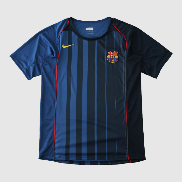 Maillot FC Barcelone Rétro Extérieur 2004/05