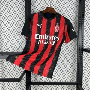 Maillot AC Milan Domicile 2025/2026 — devant Maillot AC Milan Domicile 2025/2026 — devant