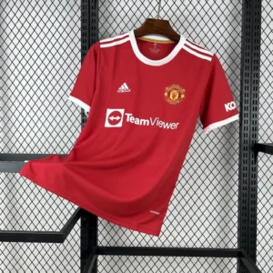 Maillot Manchester United Retro Domicile 2021/2022 — devant Maillot Manchester United Retro Domicile 2021/2022 — devant