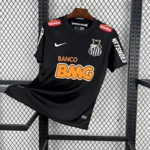 Maillot Santos Retro Noir 2012/2013 — devant