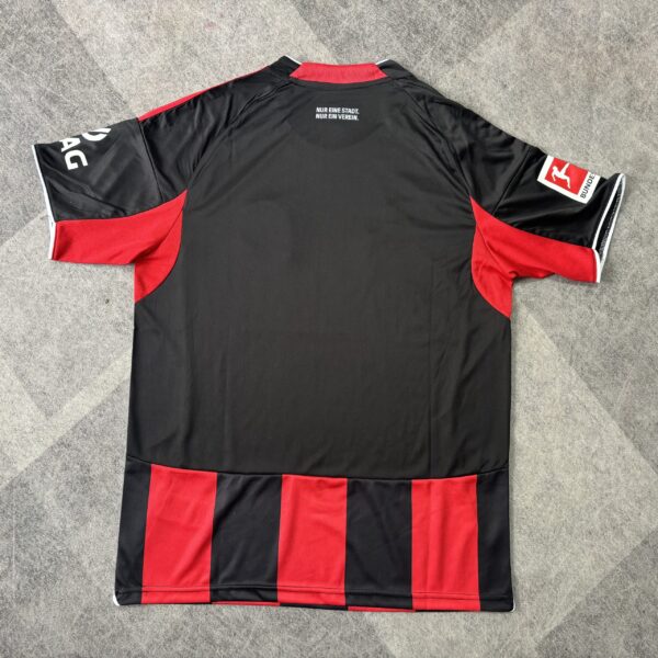 Maillot Eintracht Francfort Domicile 2025/2026 — dos Maillot Eintracht Francfort Domicile 2025/2026 — dos