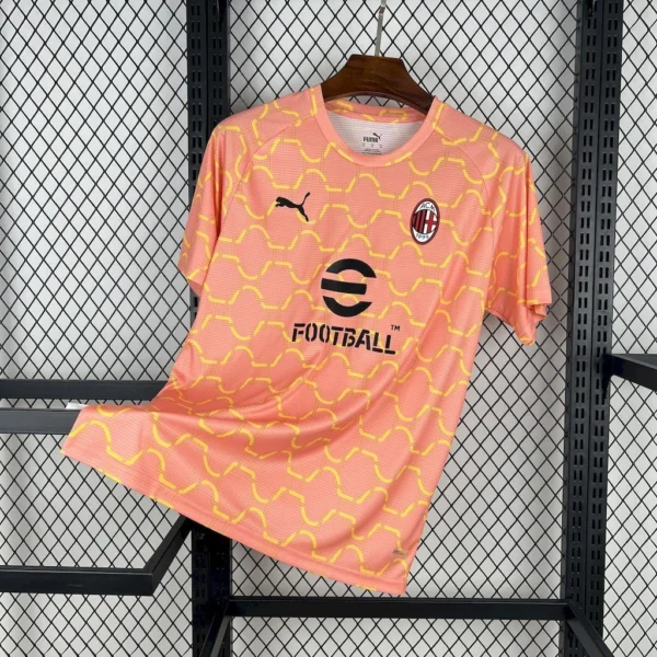 Maillot AC Milan Avant-Match 2025/2026 — devant Maillot AC Milan Avant-Match 2025/2026 — devant
