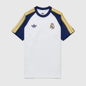 T-shirt Real Madrid Raglan Blanc 25/26 Homme