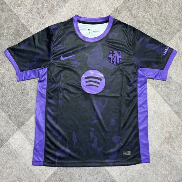 Maillot FC Barcelone Violet & Noir 2025/2026 — devant