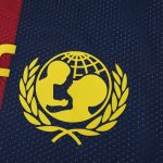 Maillot FC Barcelone Rétro Domicile 2014/15 — Manches longues