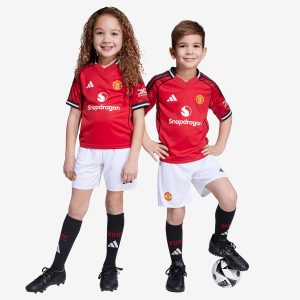Kit Maillot Manchester United Domicile 25/26 Enfant