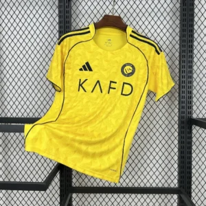Maillot Al-Nassr Domicile 2025/2026 — devant Maillot Al-Nassr Domicile 2025/2026 — devant