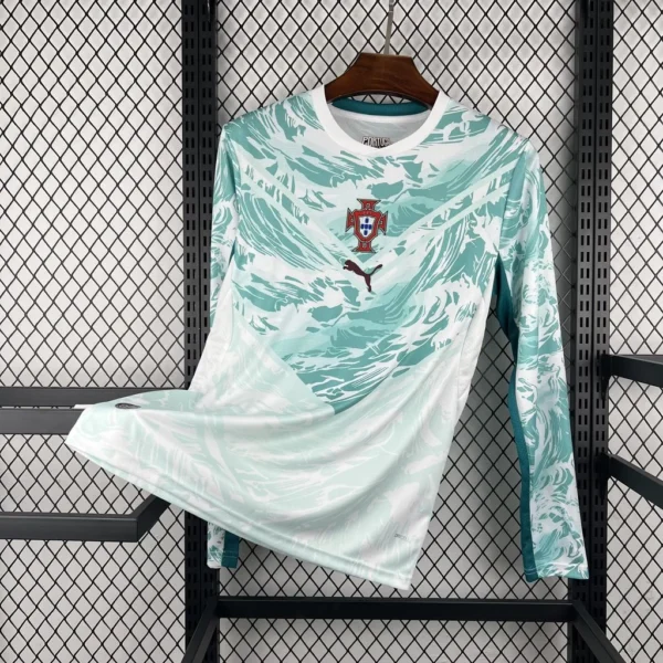 Maillot Portugal Extérieur 2026/2027 Manches Longues — devant
