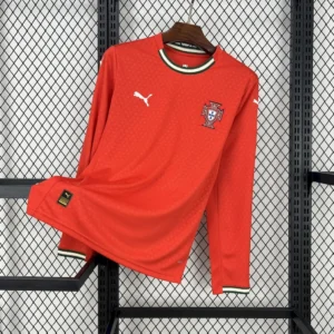 Maillot Portugal Domicile 2025/2026 Manches Longues — devant