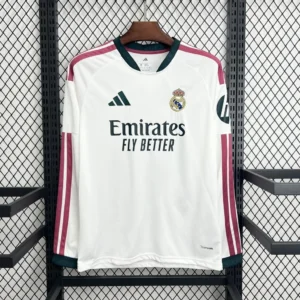 Maillot Real Madrid Domicile 2026/2027 Manches Longues — devant
