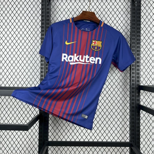 Maillot FC Barcelone Retro Extérieur 2017/2018 — devant Maillot FC Barcelone Retro Extérieur 2017/2018 — devant