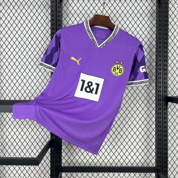 Maillot Borussia Dortmund Concept Violet 2025/2026 — devant Maillot Borussia Dortmund Concept Violet 2025/2026 — devant