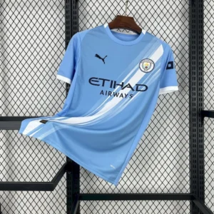 Maillot Manchester City Domicile 2025/2026 — devant Maillot Manchester City Domicile 2025/2026 — devant
