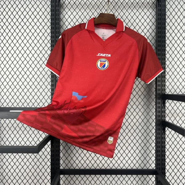 Maillot Haïti Third Bordeaux 2026/2027 — devant Maillot Haïti Third Bordeaux 2026/2027 — devant