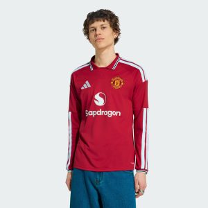Maillot Manchester United Domicile 2026/27 — Homme Manches longues