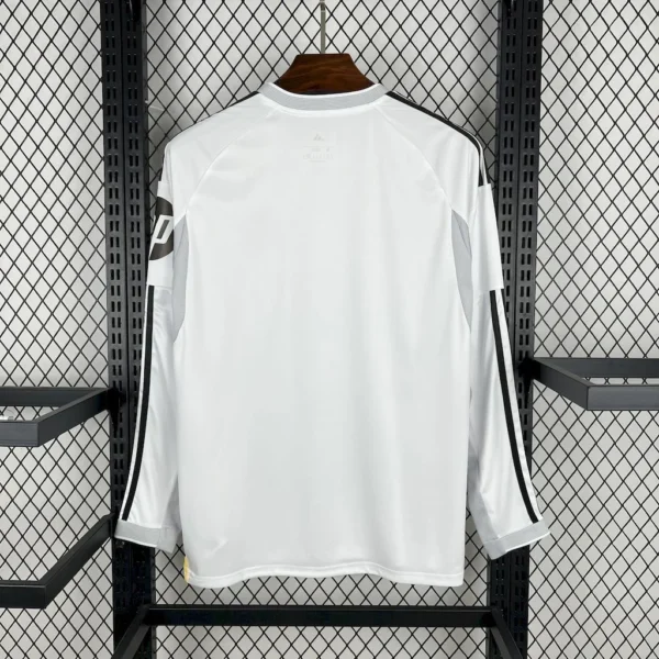 Maillot Real Madrid Domicile 2025/2026 Manches Longues — dos Maillot Real Madrid Domicile 2025/2026 Manches Longues — dos