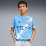 Kit Maillot Manchester City Domicile 25/26 Enfant