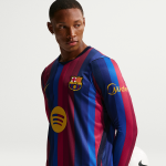 Maillot FC Barcelone Domicile 2026/27 — Homme Manches longues