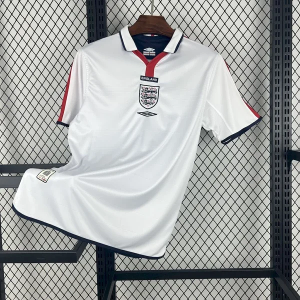 Maillot Angleterre Retro Domicile 2004/2005 — devant