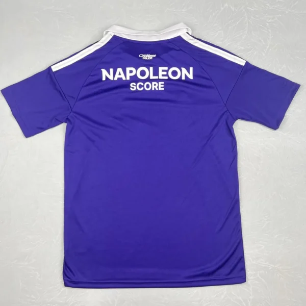Maillot Anderlecht Domicile 2026/2027 — dos Maillot Anderlecht Domicile 2026/2027 — dos
