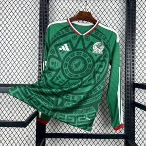 Maillot Mexique Domicile 2026/2027 Manches Longues — devant Maillot Mexique Domicile 2026/2027 Manches Longues — devant
