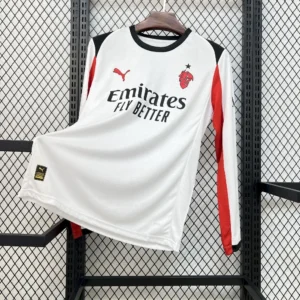 Maillot AC Milan Extérieur 2025/2026 Manches Longues — devant Maillot AC Milan Extérieur 2025/2026 Manches Longues — devant