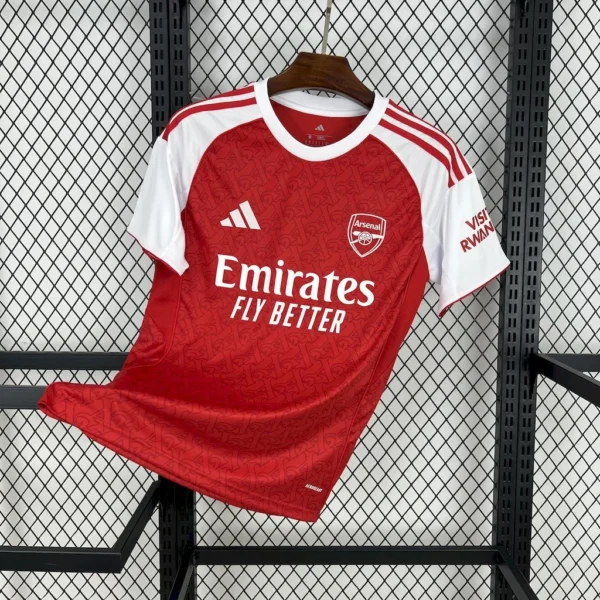Maillot Arsenal Domicile 2025/2026 — devant Maillot Arsenal Domicile 2025/2026 — devant