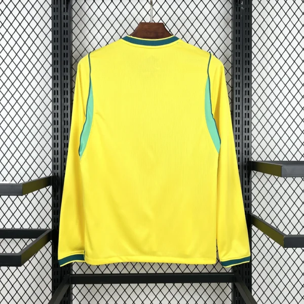 Maillot Brésil Domicile 2026/2027 Manches Longues — dos Maillot Brésil Domicile 2026/2027 Manches Longues — dos