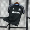 Maillot Aston Villa Extérieur Noir 2025/2026 — devant