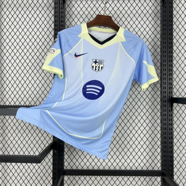 Maillot FC Barcelone Concept Bleu et Jaune 2025/2026 — devant