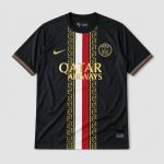 Maillot PSG Noir et Or Édition Spéciale 2025/26 — Homme