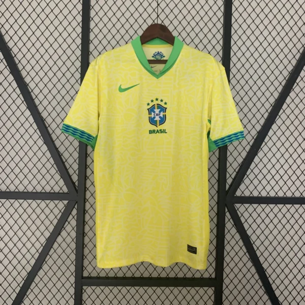 Maillot Brésil Domicile 2024/2025 — devant