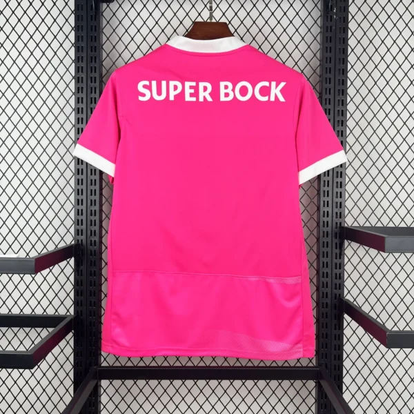 Maillot Sporting CP Pink October Rose 2026/2027 — dos Maillot Sporting CP Pink October Rose 2026/2027 — dos