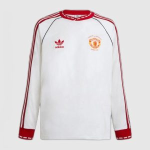 Maillot Manchester United Rétro Extérieur 1991 Manches longues
