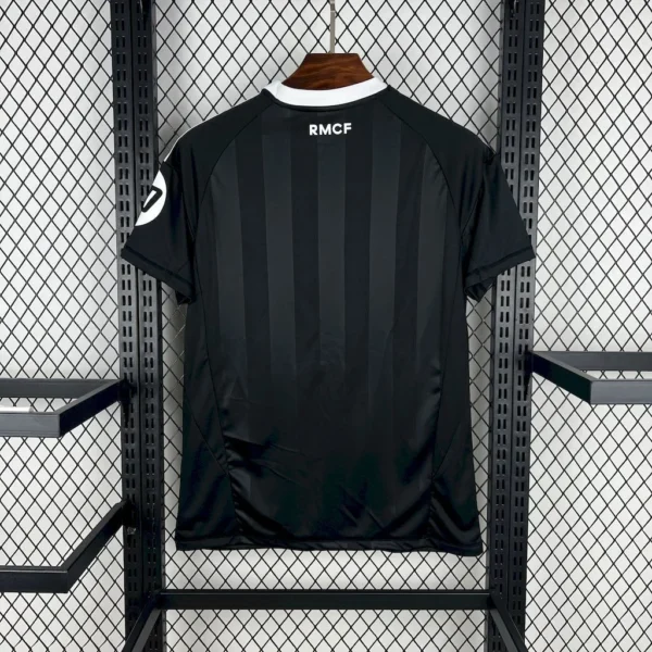 Maillot Real Madrid Avant-Match Noir 2025/2026 — dos