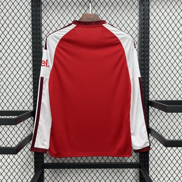 Maillot Arsenal Domicile 2026/2027 Manches Longues — dos Maillot Arsenal Domicile 2026/2027 Manches Longues — dos