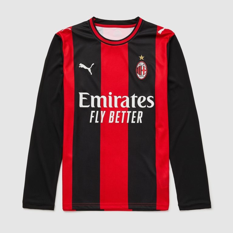 Maillot AC Milan Domicile 26/27 Homme Manches longues